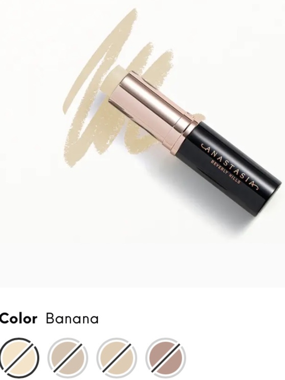 Anastasia Beverly Hills Contour & Highlight Stick in Banana a Light Yellow-Beige